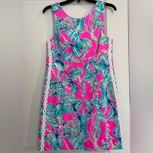 Holy Grail Hard to Find NWT Lilly Pulitzer Mila Shift Dress Raz Berry Lobsters